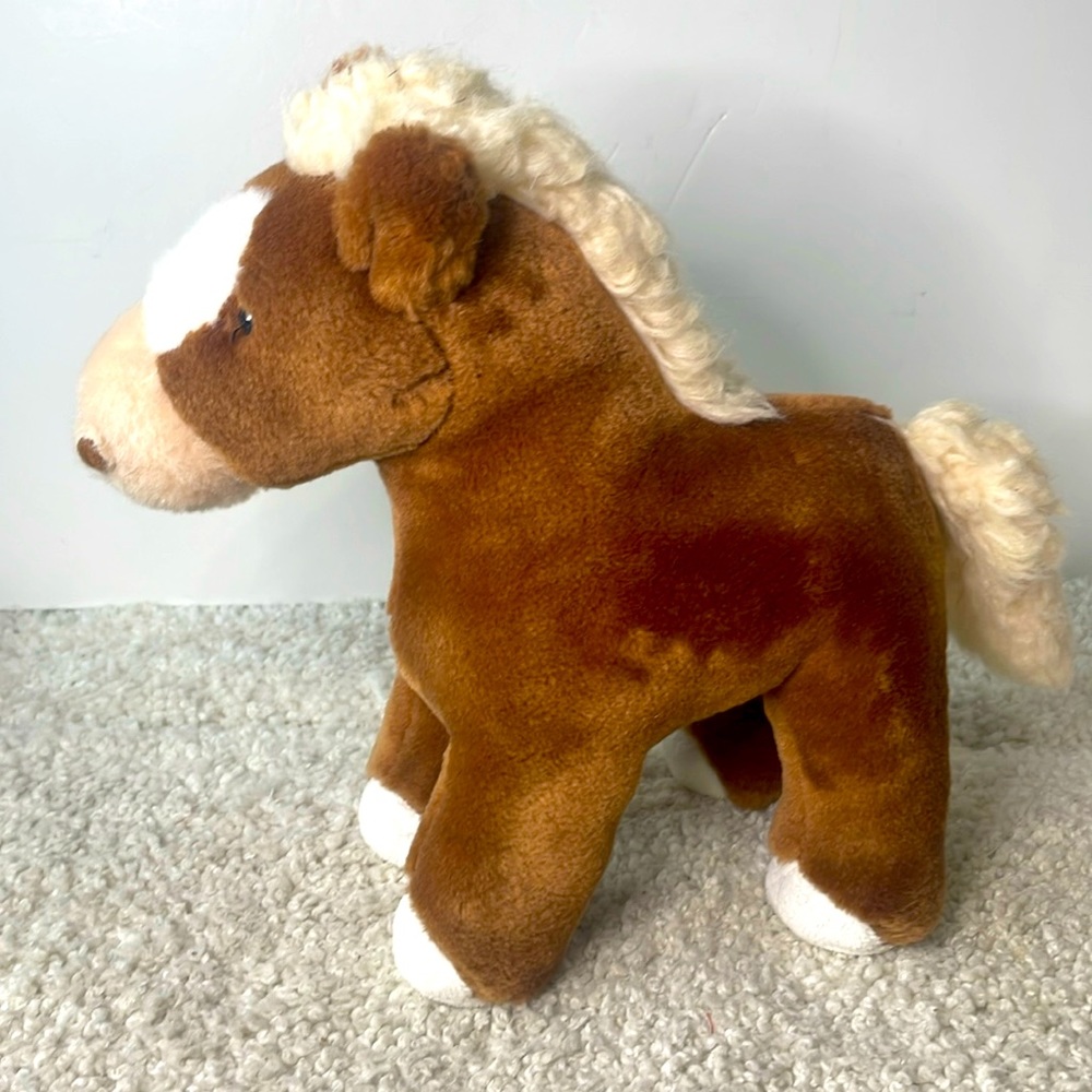 🍒 3 for 15 🍒 Edgehill Collection Gund Horse Plush 9” Brown Soft ECU